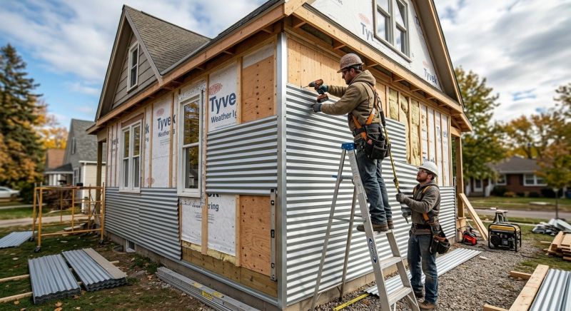 Corrugated Siding Installation in Stamford, CT