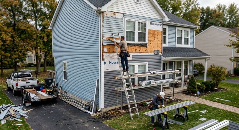 Residential Siding Replacement in Danbury, CT